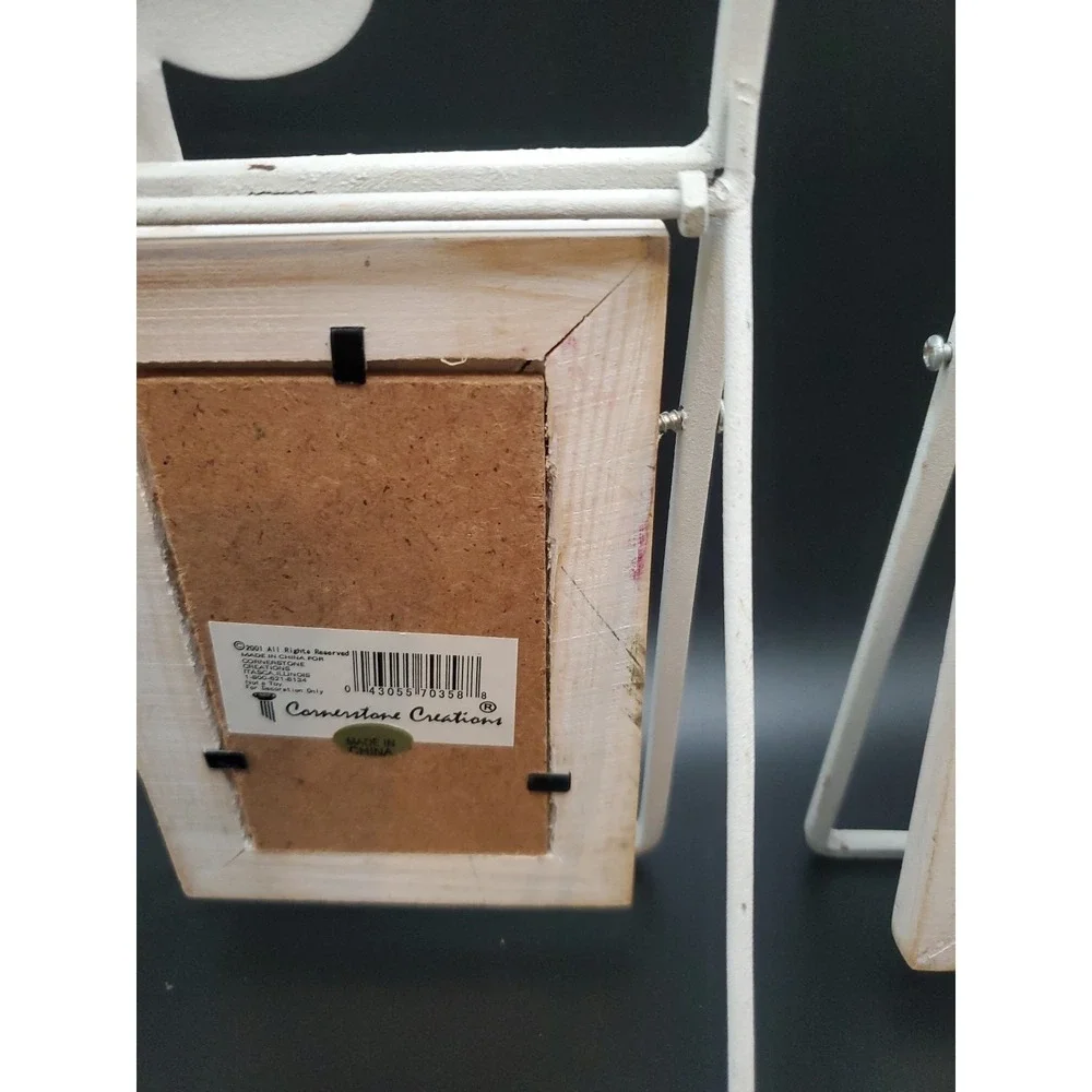 Set Of 2 Vintage Corner Stone Creations Hummingbird Swinging Picture Frames